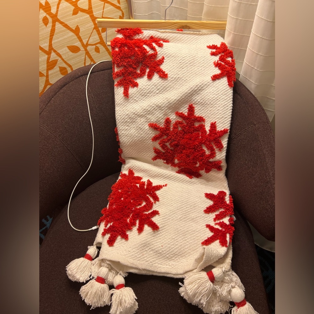 Rachel Zoe Snowflake Blanket